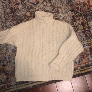 100% wool sweater